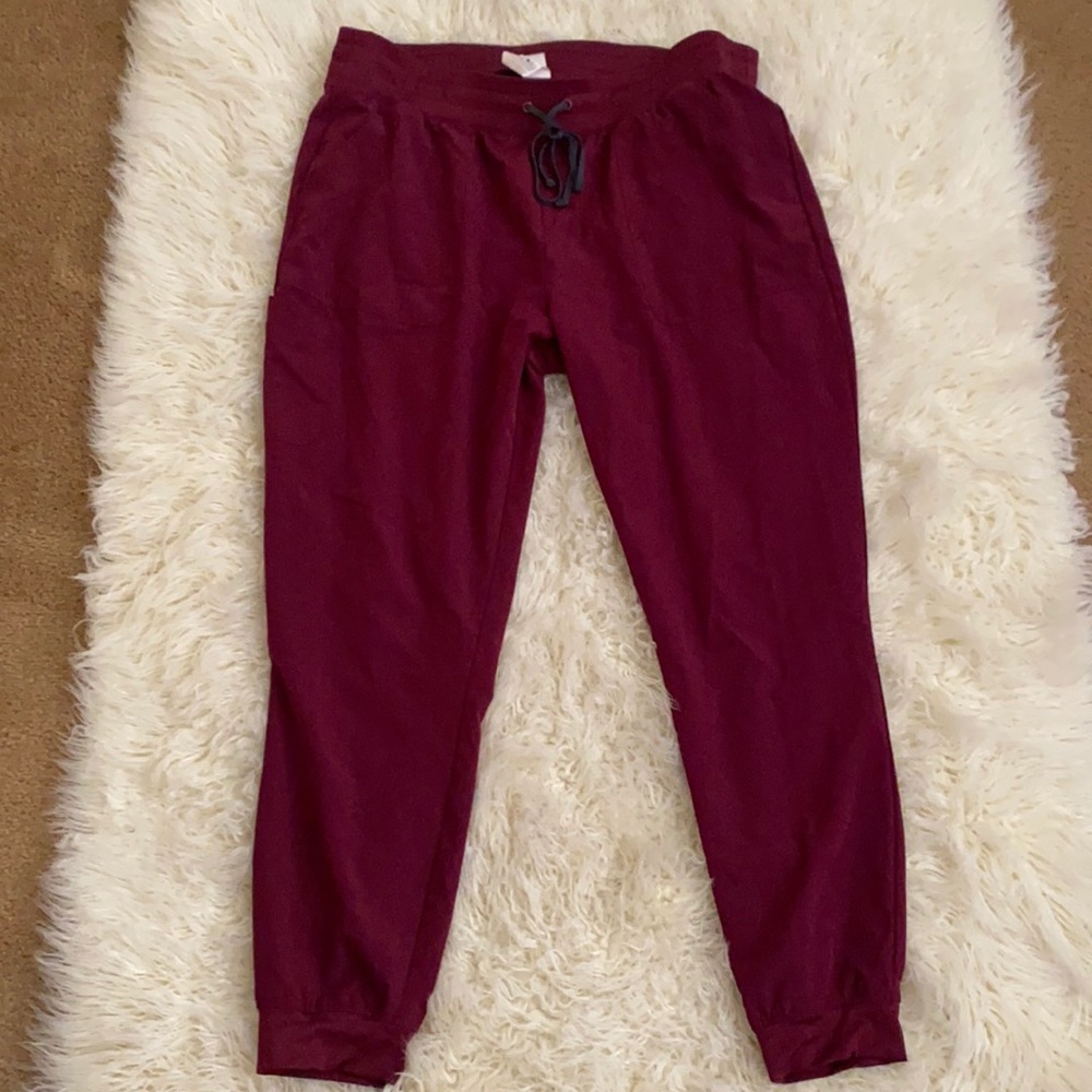 Maroon joggers